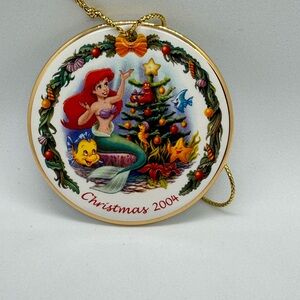 Scholastic Disney’s The Little Mermaid “Sea-sons Greetings” 2004 Ornament